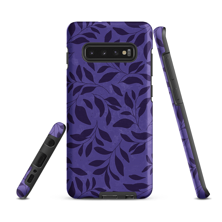 Midnight Foliage Purple Tough Case for Samsung product image (3)