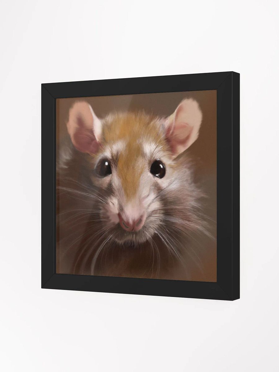 Wuv rat framed print product image (7)