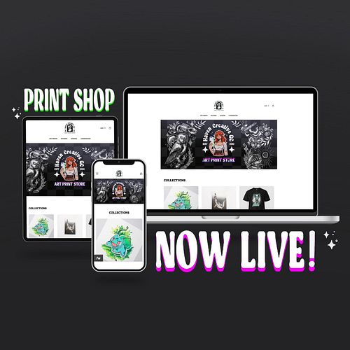 It’s HEREEE <3

I want to start by thanking everyone who has supported me on my Redbubble journey since opening the storefron...