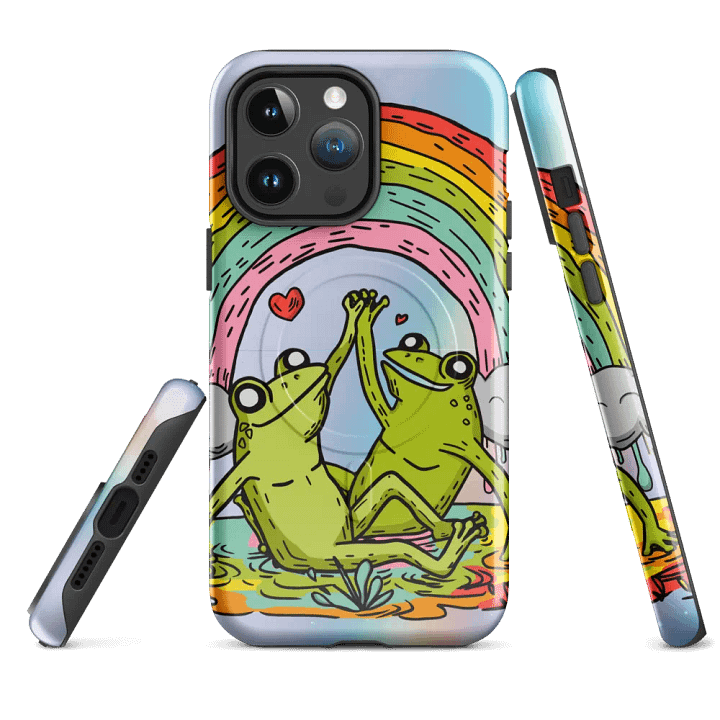 Gay Frog Water (Love Rainbow) - Magsafe Tough Case (iPhone) product image (4)