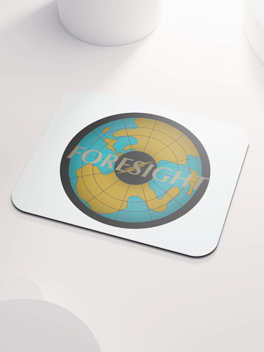 Foresight Mouse Pad - White 8.7'' X 7.1
