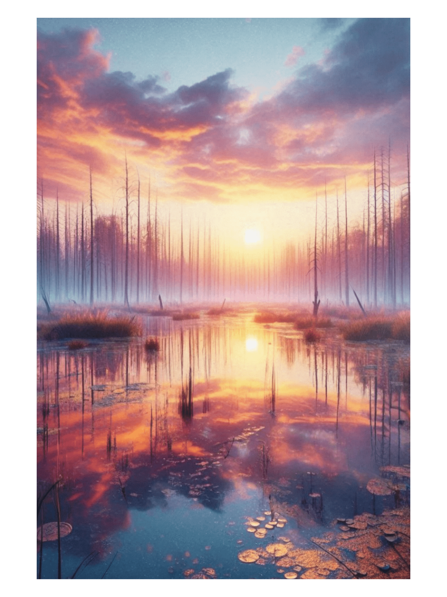 Sunset Serenity Enhanced Matte Paper Poster product image (1)