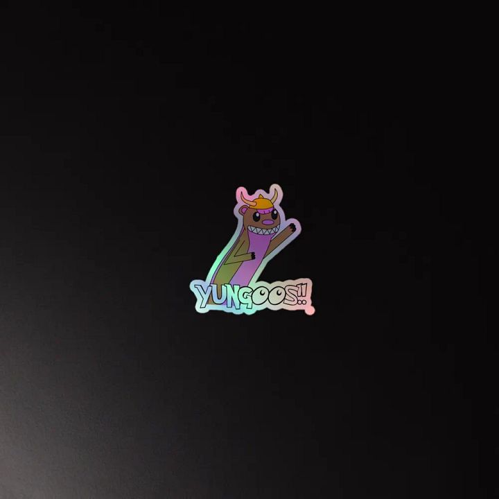 Yungoos!! Emote Holographic Sticker product image (4)