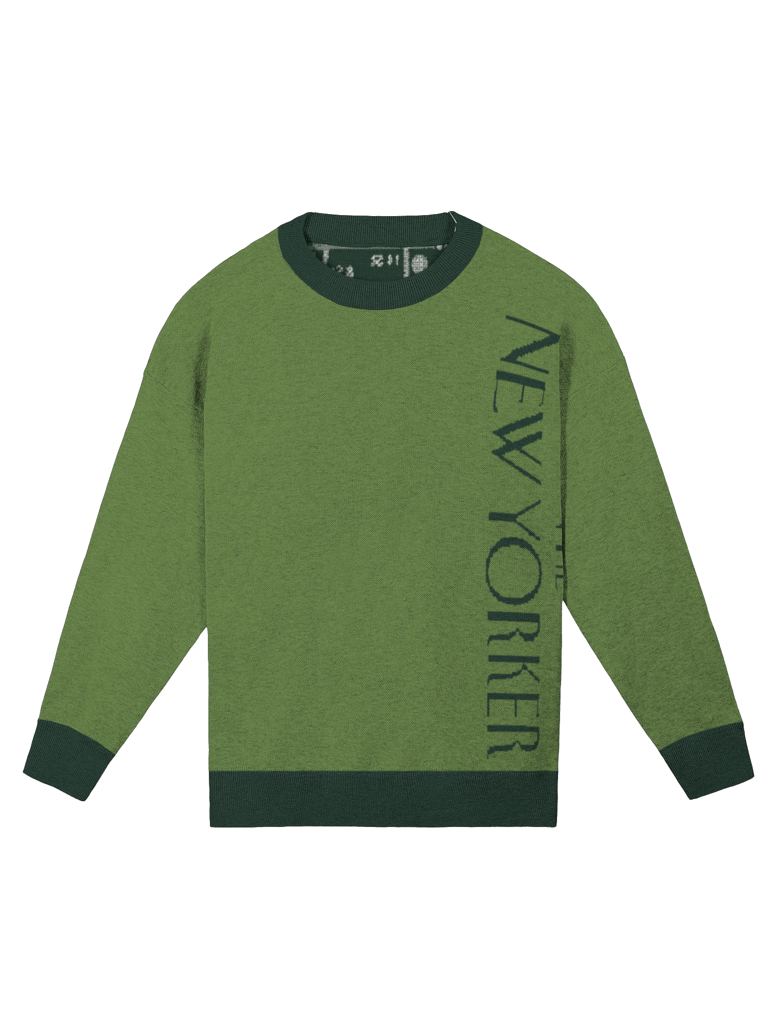 The New Yorker Relaxed Fit Knit in Grassy Pine product image (1)