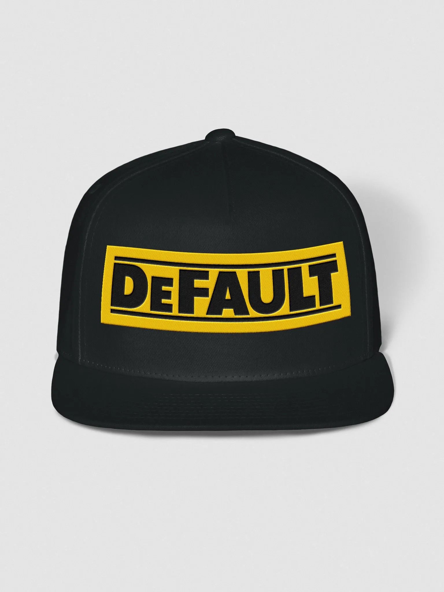 DeWalt DeFault Yupoong Flat Snapback Cap product image (3)