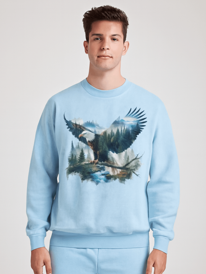 Eagle's Embrace Crewneck Sweatshirt product image (1)