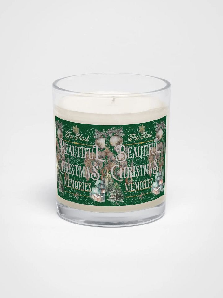 Vintage Christmas Memories Soy Wax Candle gift for friends colleagues family product image (1)