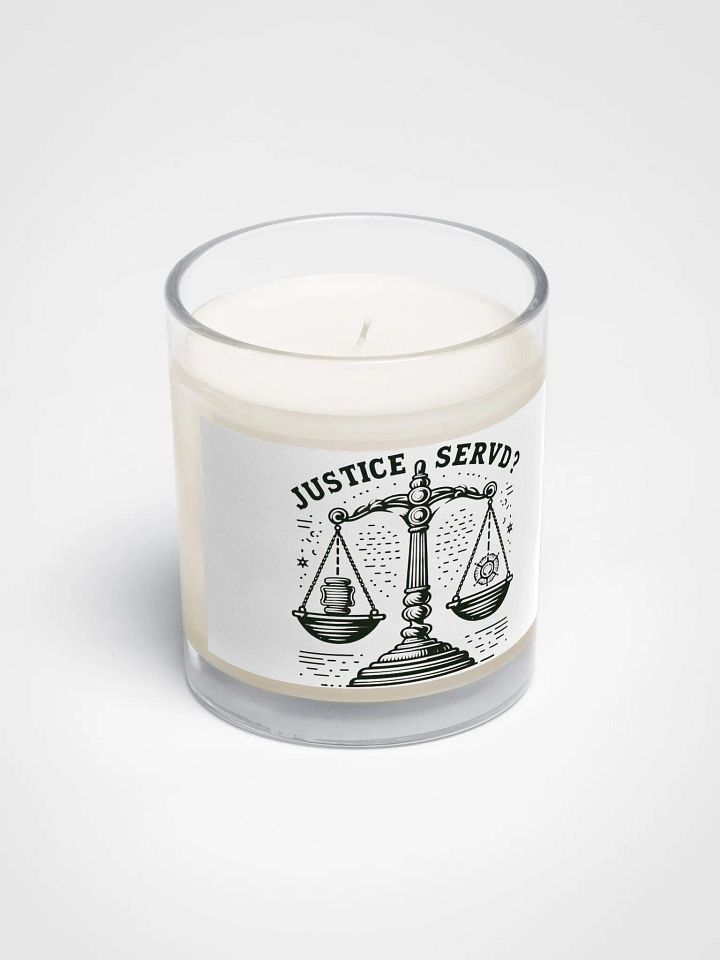 Justice Served? Aroma of Equity Candle product image (2)