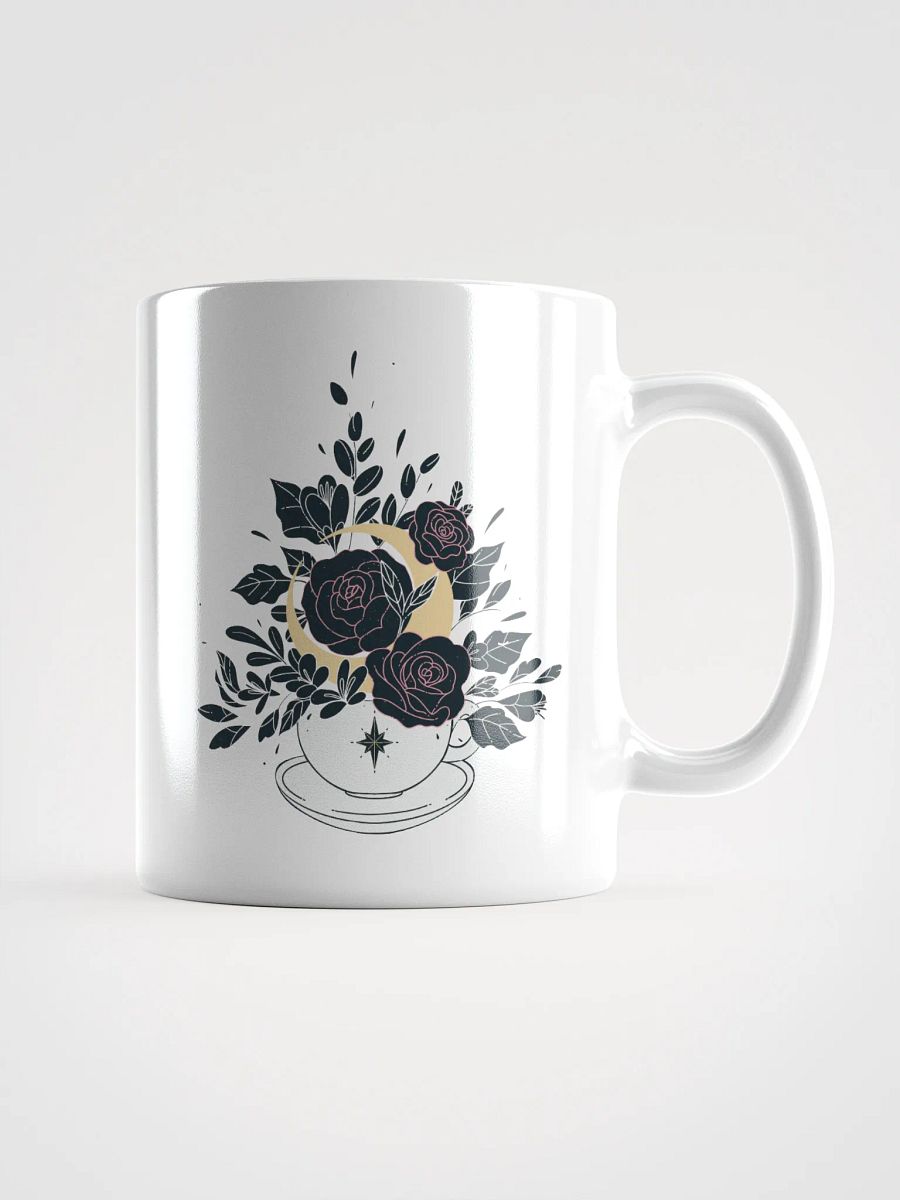JeffBrutlag Florals and Moon Logo Coffee Mug product image (1)