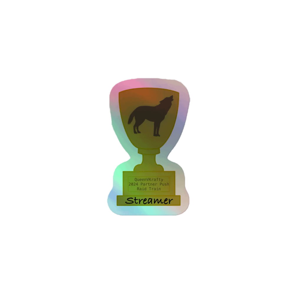 Raid Train Sticker: Streamer Trophy product image (1)