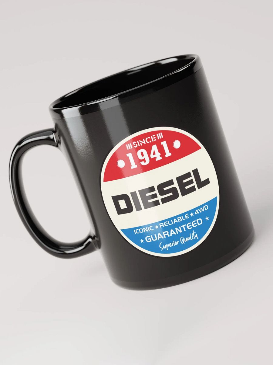 Iconic Diesel Black Glossy Mug product image (6)