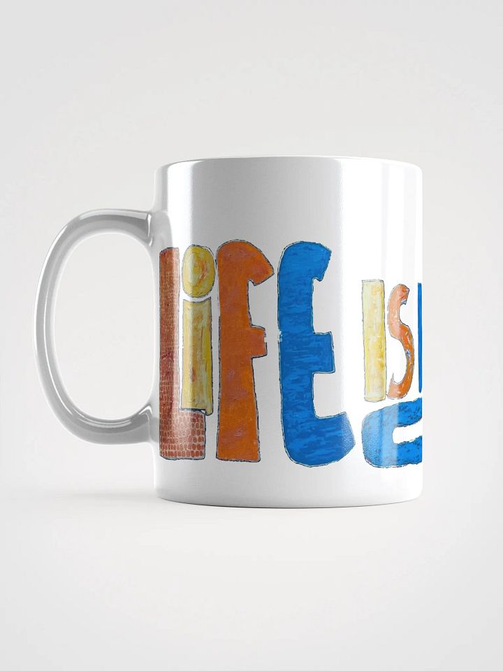 Life is but a Dream White Ceramic Mug product image (1)