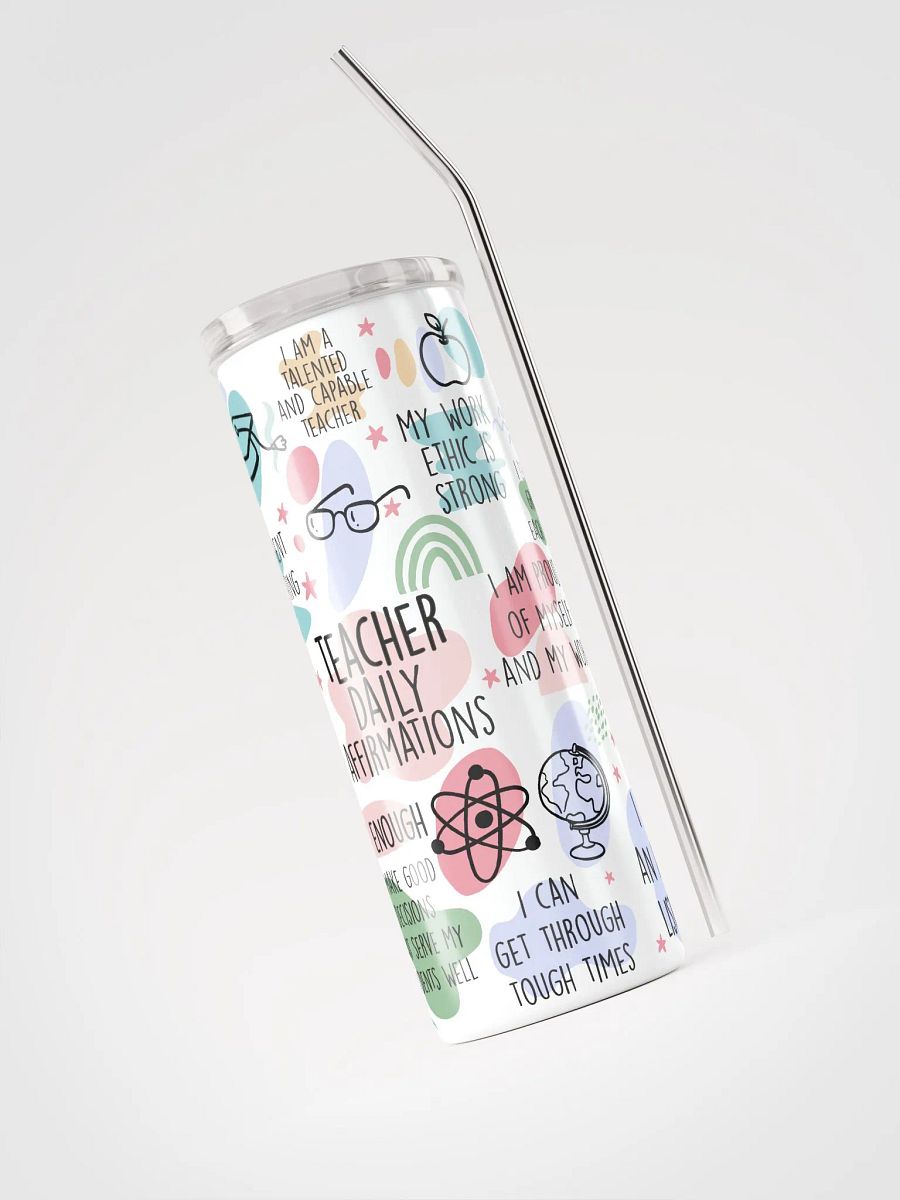 Teacher Daily Affirmations - Tumbler product image (3)