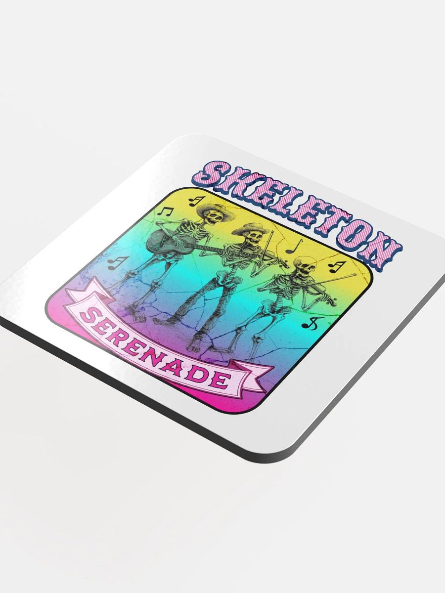Skeleton Serenade Cork Coaster product image (4)