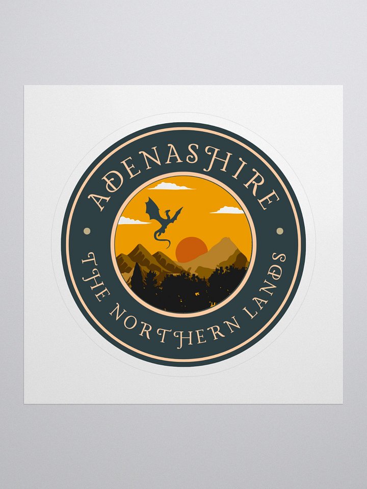 Northern Lands Kiss Cut Stickers product image (1)