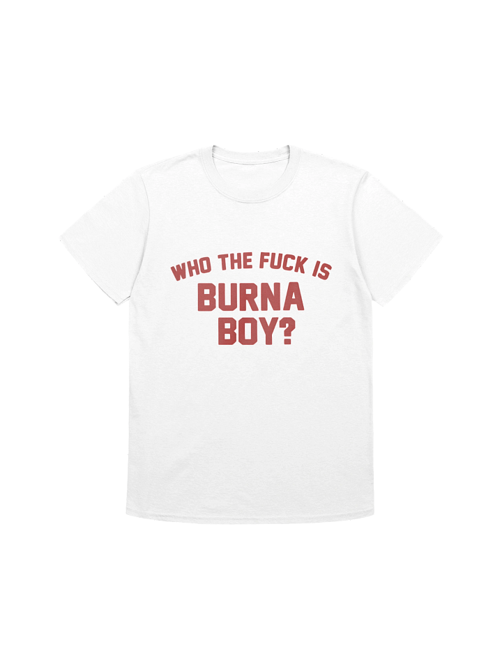 Who the fuck is Burna Boy? shirt product image (1)