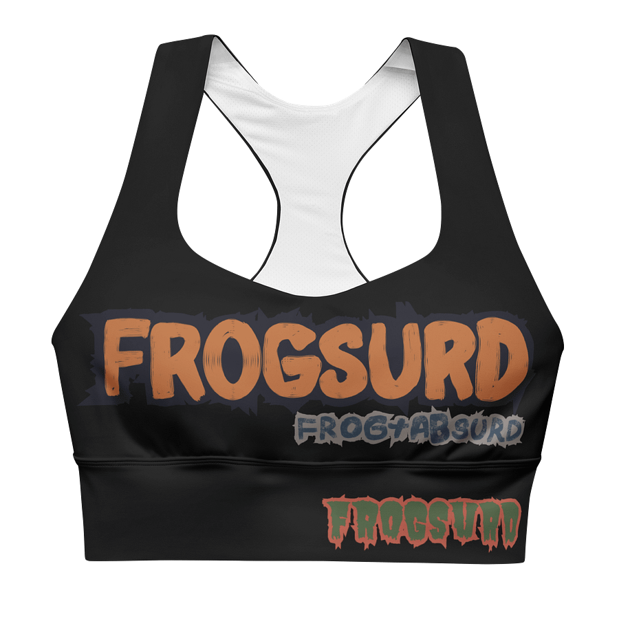 THE FROGSURD Recycled Longline Sports Bra product image (1)