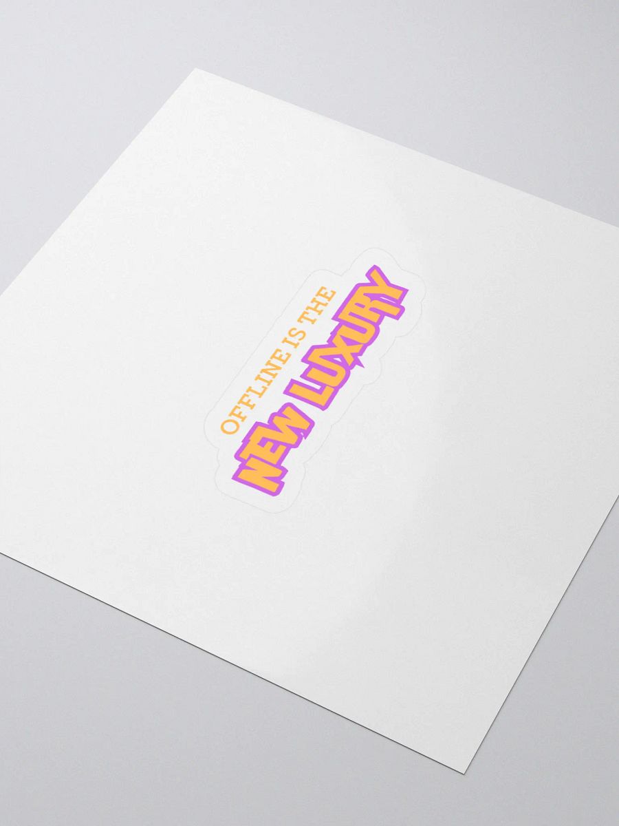 Offline Luxury Kiss Cut Stickers product image (3)