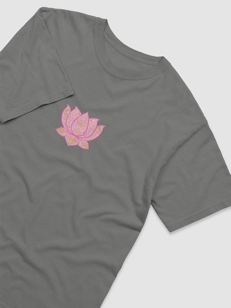 Lotus Bloom Gold Pattern T-Shirt product image (3)