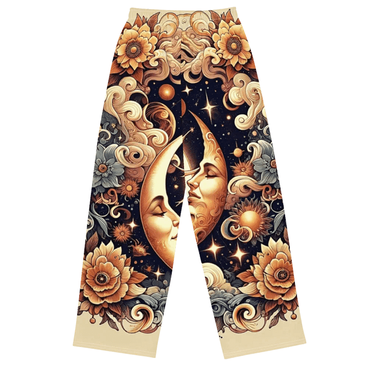 All-Over Print Unisex Wide-Leg Pants product image (1)