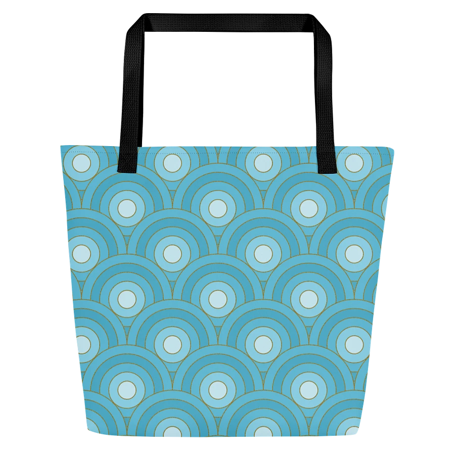 Beautiful Retro Bullseye Pattern All Over Print Tote product image (1)