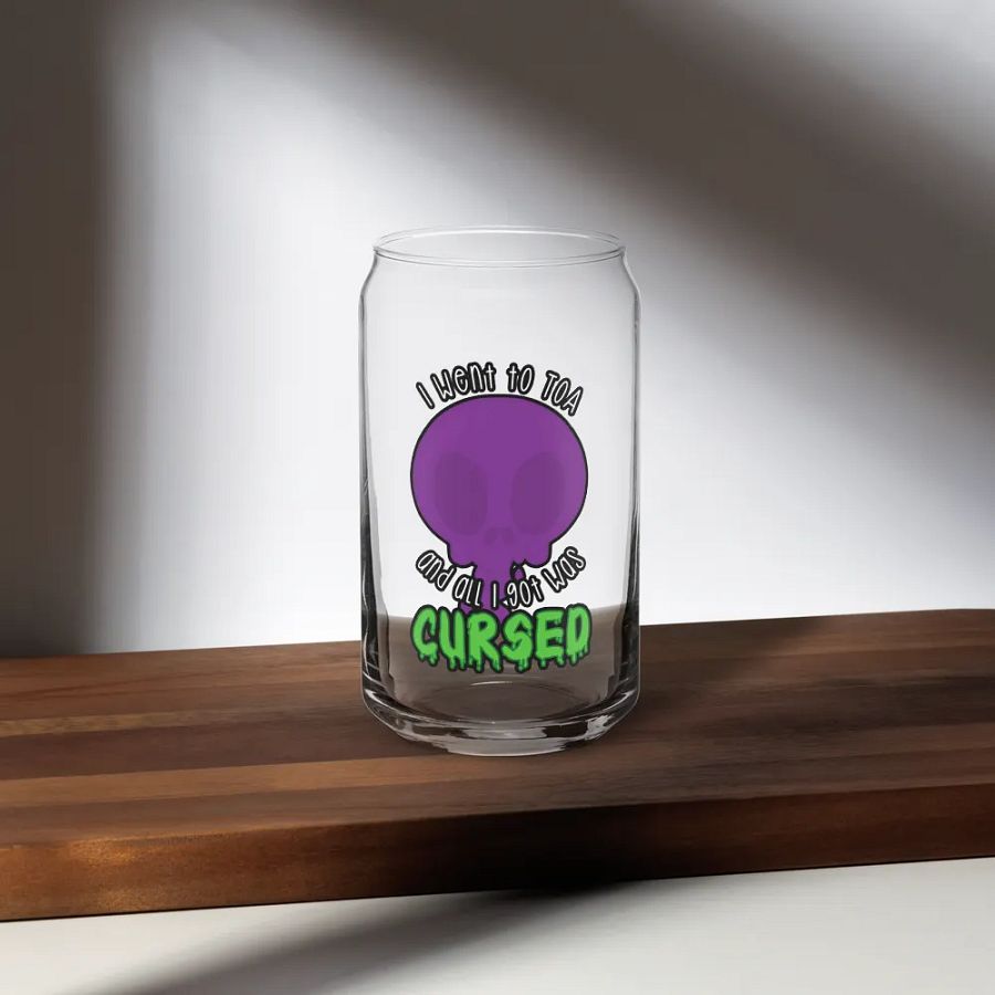 All I Got Was Cursed - Demon Hunter - Can Glass product image (5)