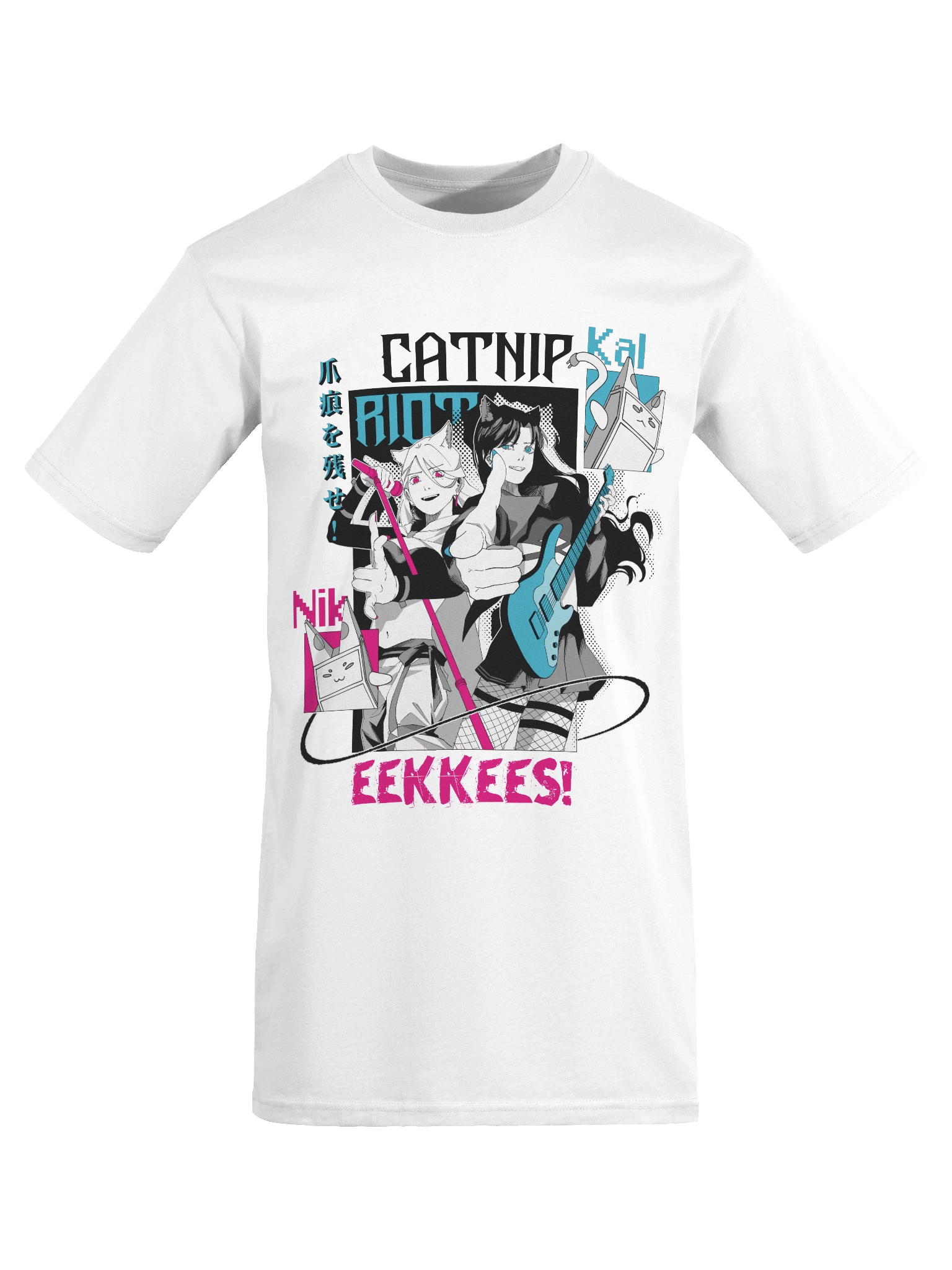 "CATNIP RIOT" Heavyweight Tee [WHITE VARIANT] product image (7)