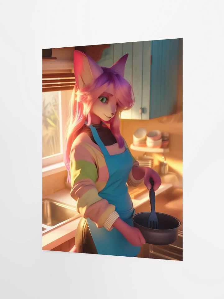 Fantasy Fox Chef Poster product image (3)