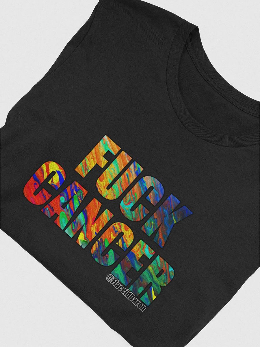 F*CK CANCER WATERCOLOR SUPERSOFT T-SHIRT product image (4)