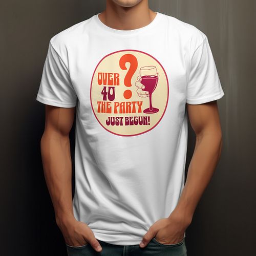 Great birthday gift for all 40's.

https://jivision-shop.fourthwall.com/products/over-30-the-party-just-begun-t-shirt