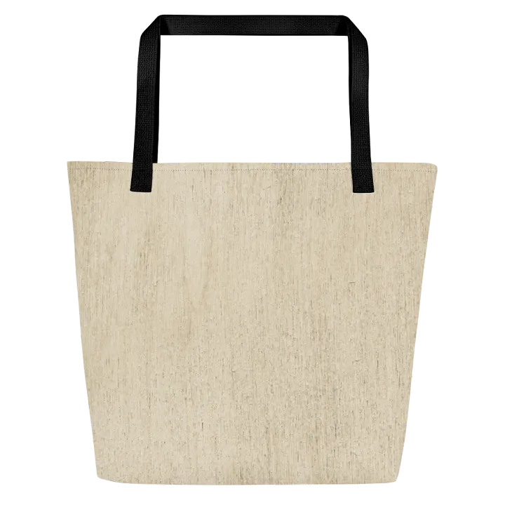 Wood Grain Look Tote/ Shopper Bag, Fade Proof, Machine Washable, Internal Pocket product image (1)