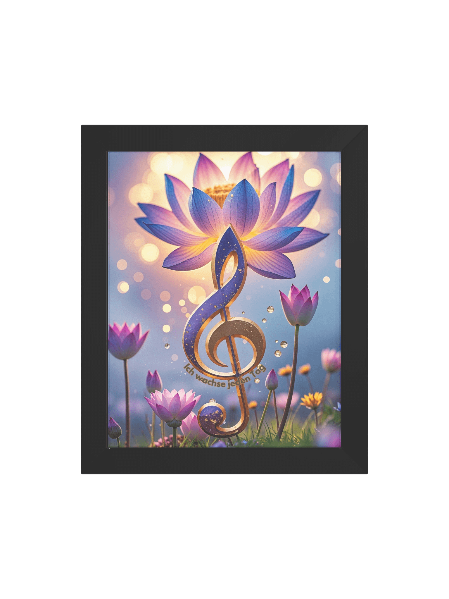 "Ich wachse jeden Tag" Poster – Deine Wand, deine Affirmation product image (4)