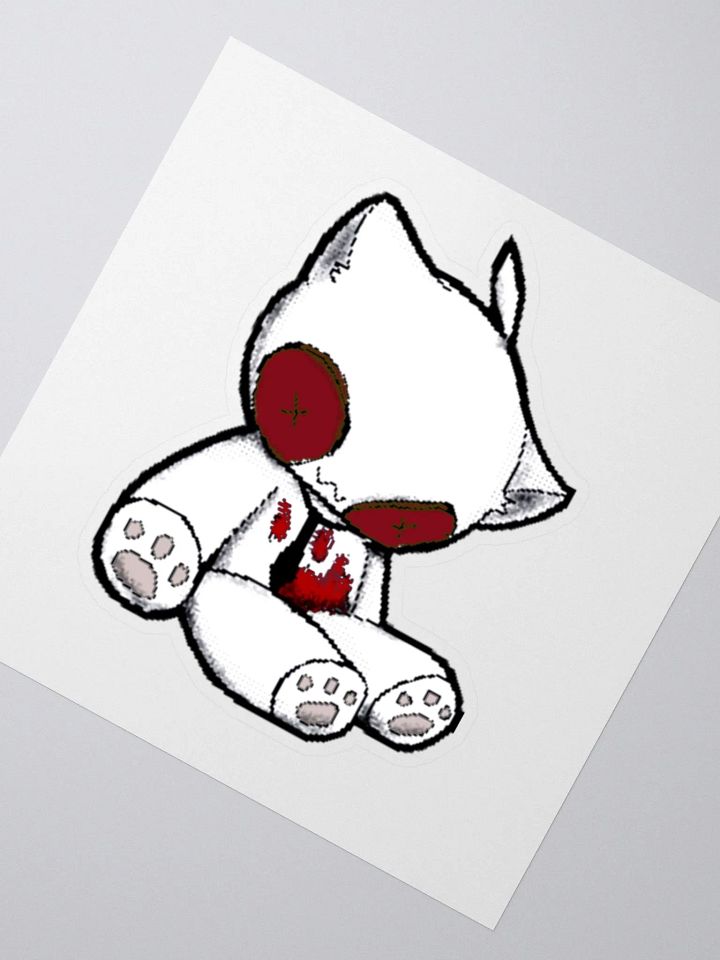 white kiu sticker product image (2)