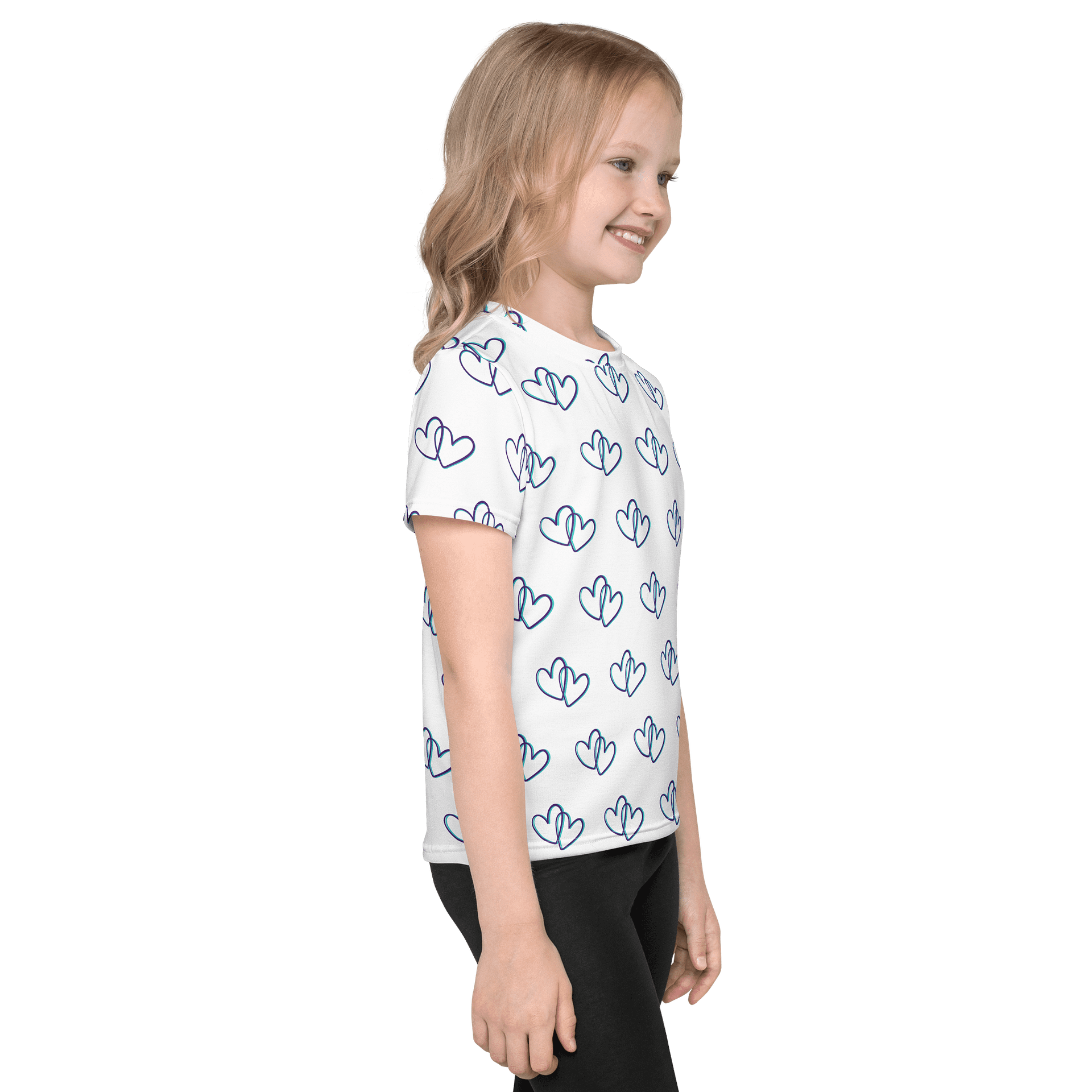 White Heart Kids Tee product image (4)