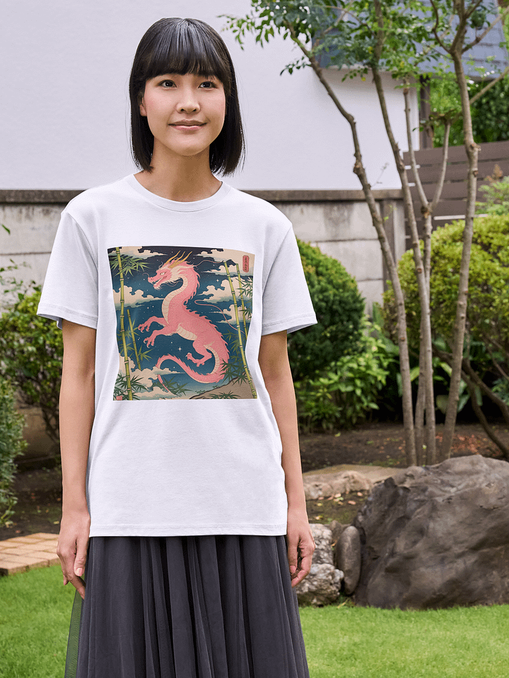 Ryoshin - Sakura no Ryū (Cherry Blossom Dragon), Ancient Ryū Collection, T-Shirt, Front Design product image (107)