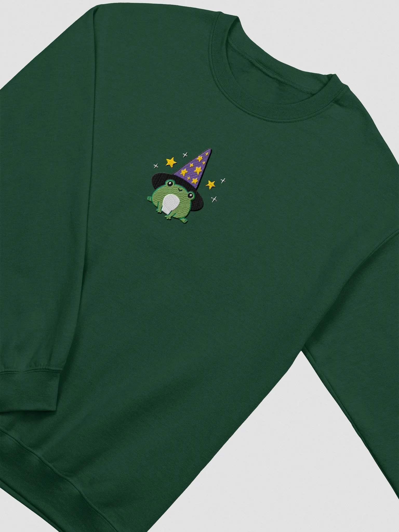 Wizard Frog Fantasy Crewneck Sweatshirt product image (6)