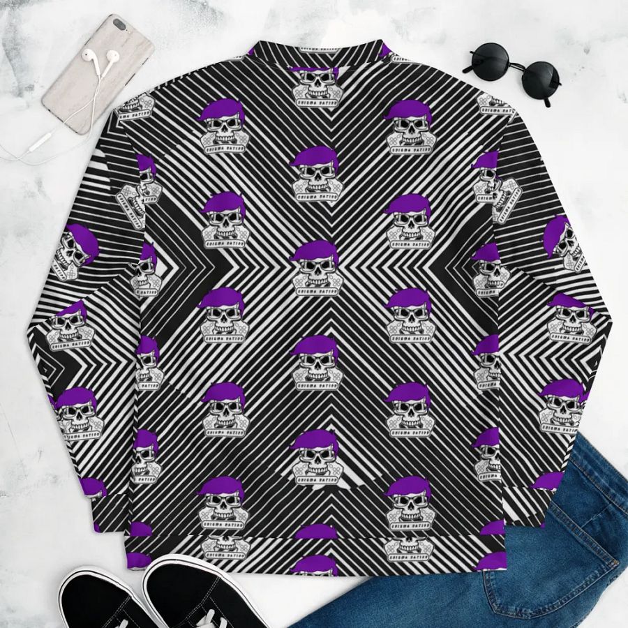 Enigma Nation All-Over Print Bomber Jacket product image (9)