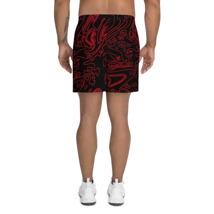 NF Red Topo Camo Shorts product image (2)