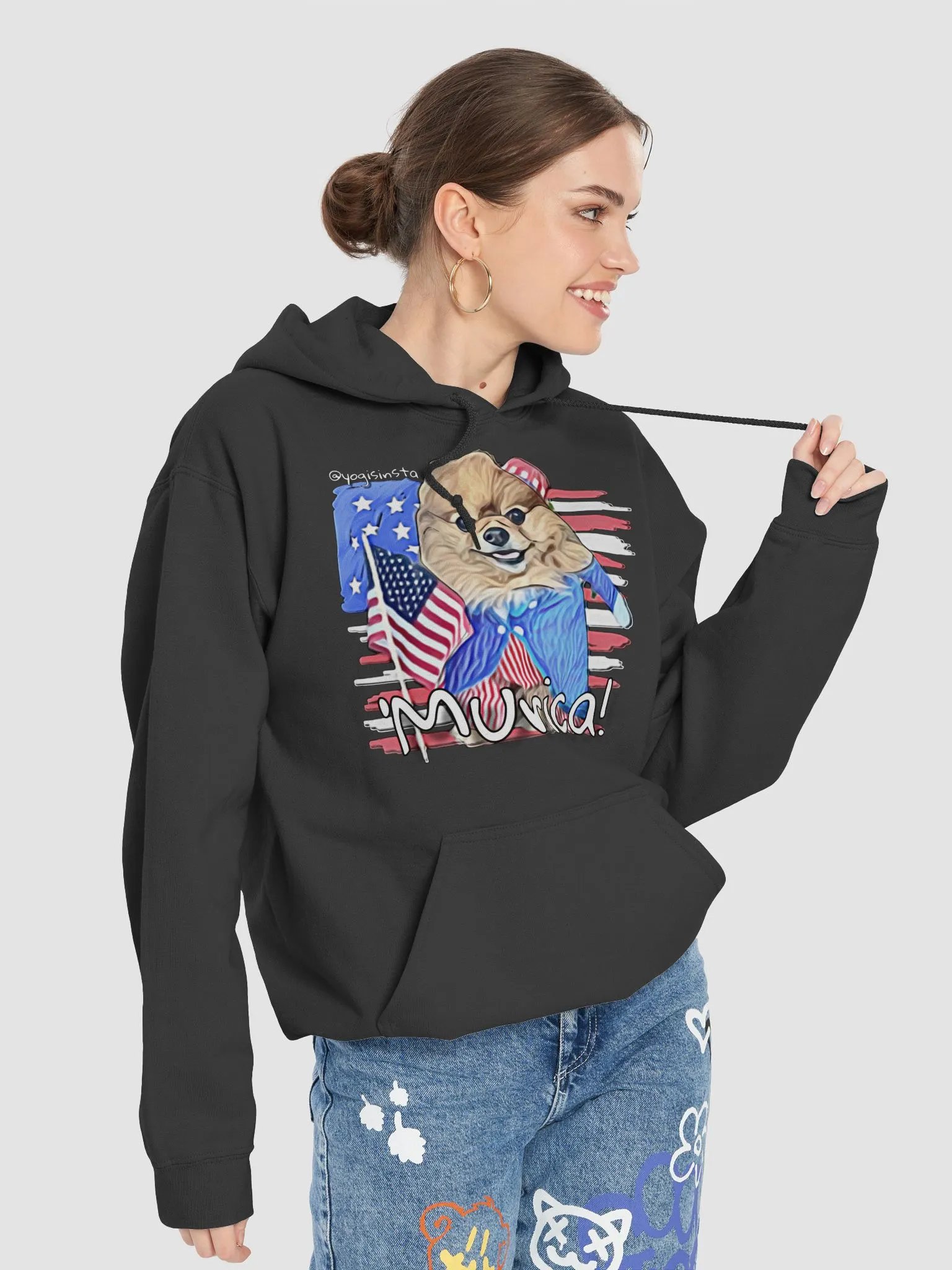 America Doggy Hoodie product image (7)