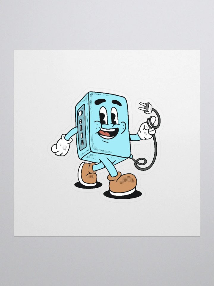 Retro Mini PC Sticker product image (1)