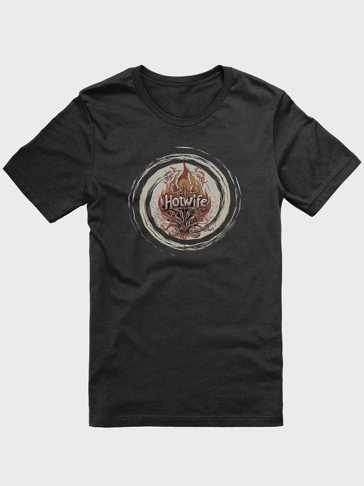 The Hotwife's T-shirt. Hotwife Fire retro-toned cosmic swirl Tee product image (9)