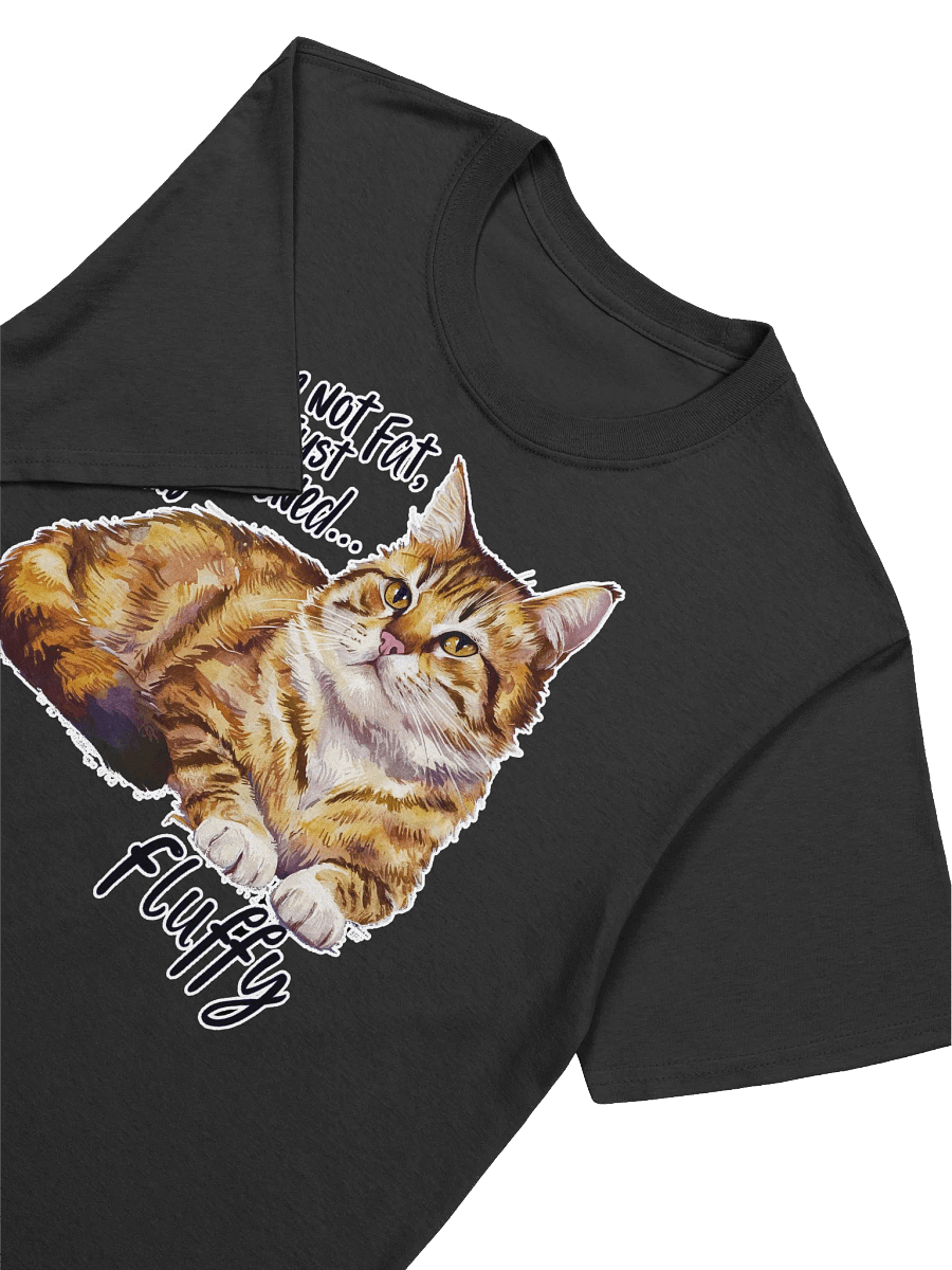 Cat Lover - Fluffy Not Fat - The Cat Body Positive Movement T-Shirt product image (20)
