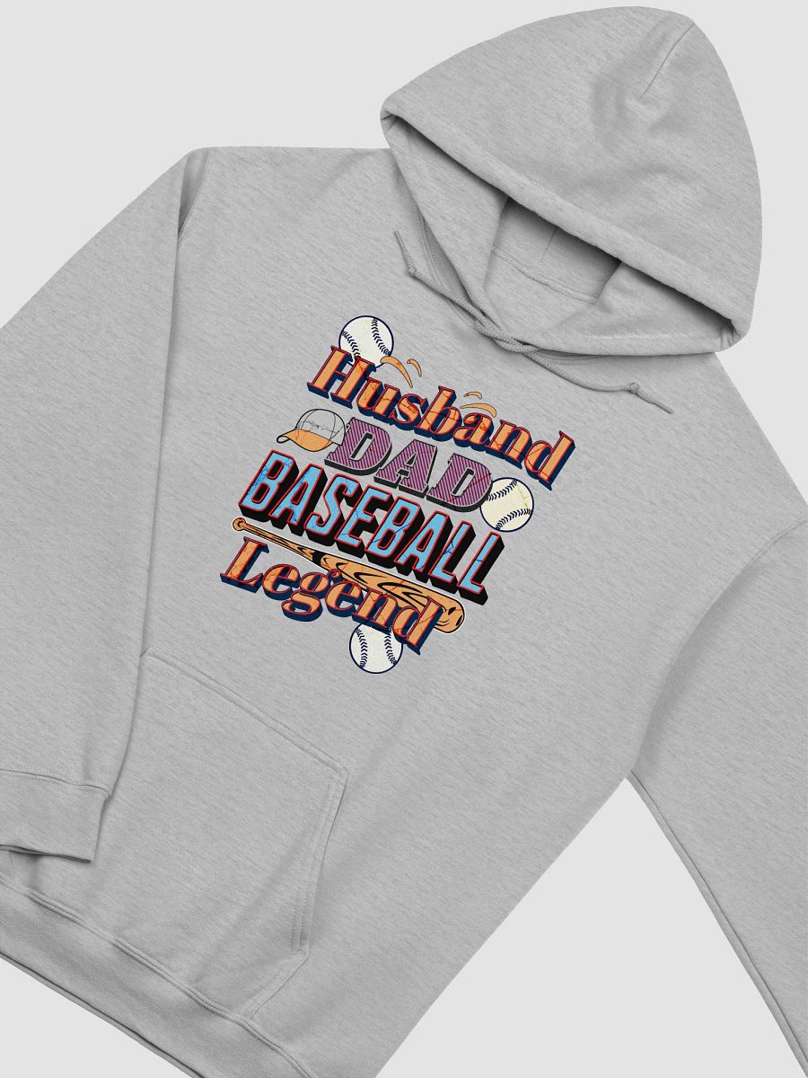 Husband Dad Baseball Legend Vintage Hoodie product image (17)