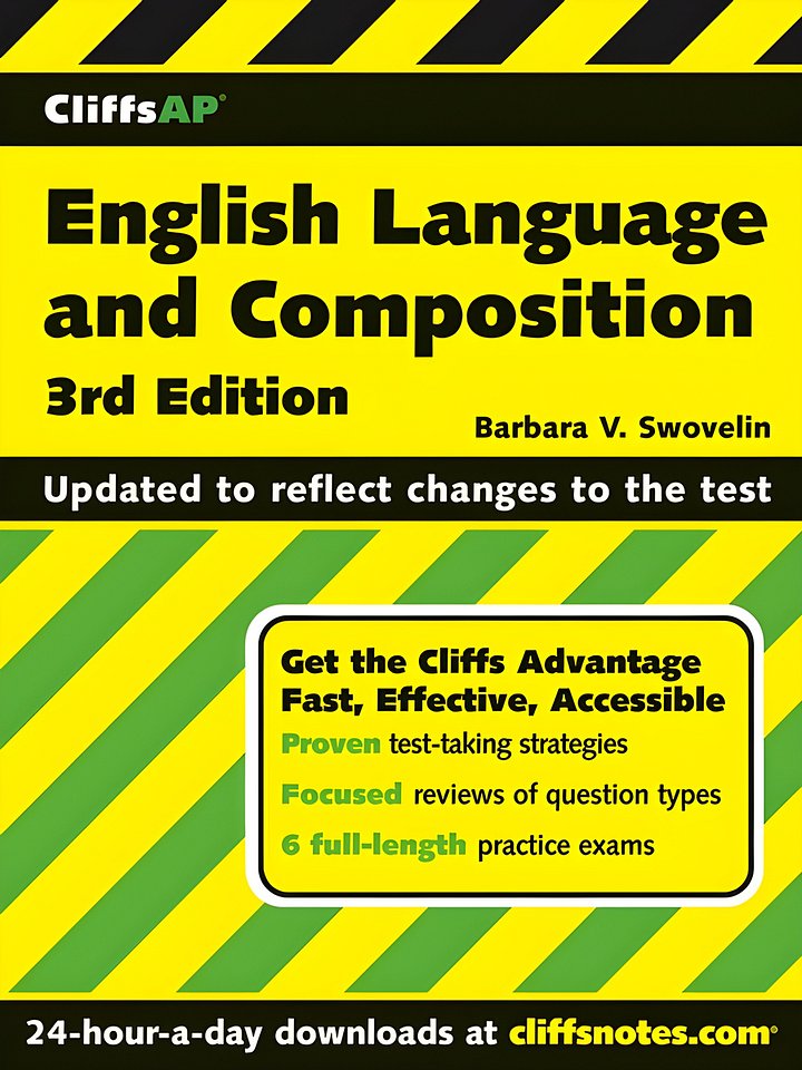 English Language and Composition (Cliffsap) product image (1)