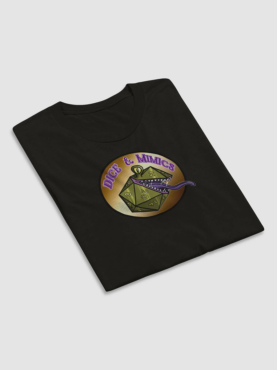 Dice and Mimics D20 Logo Tee Centered product image (62)