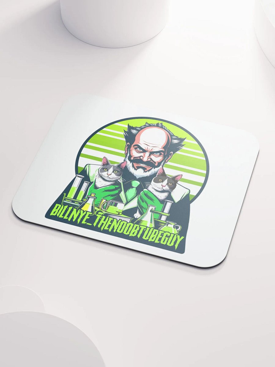Bill Nye Cat Logo Mouse Pad product image (3)