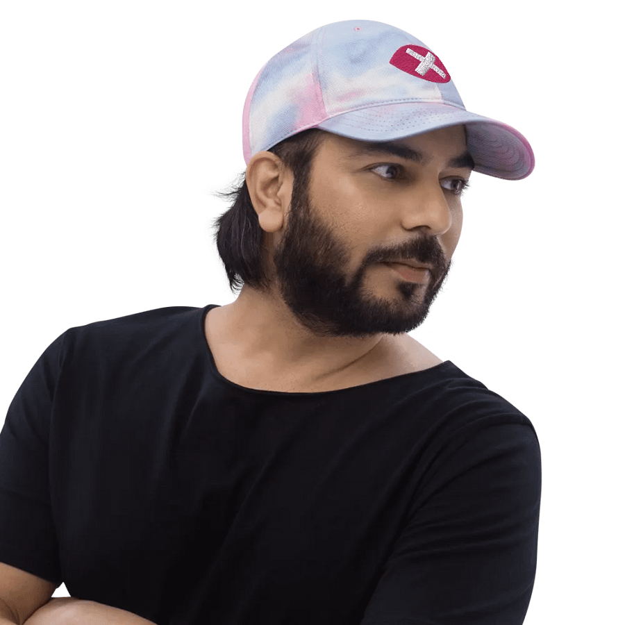 Eye C U Tie Dye Dad Hat product image (2)