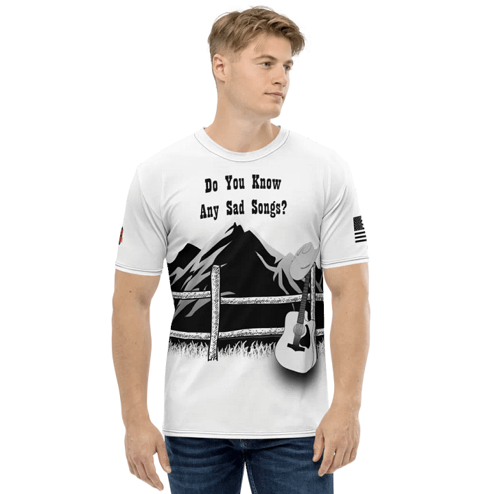 Sad Songs T Shirt (White) product image (1)