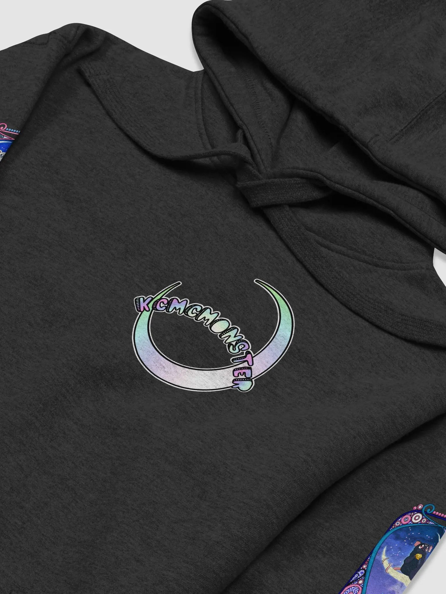 Possum Moon: Cotton Heritage Unisex Premium Hoodie product image (3)