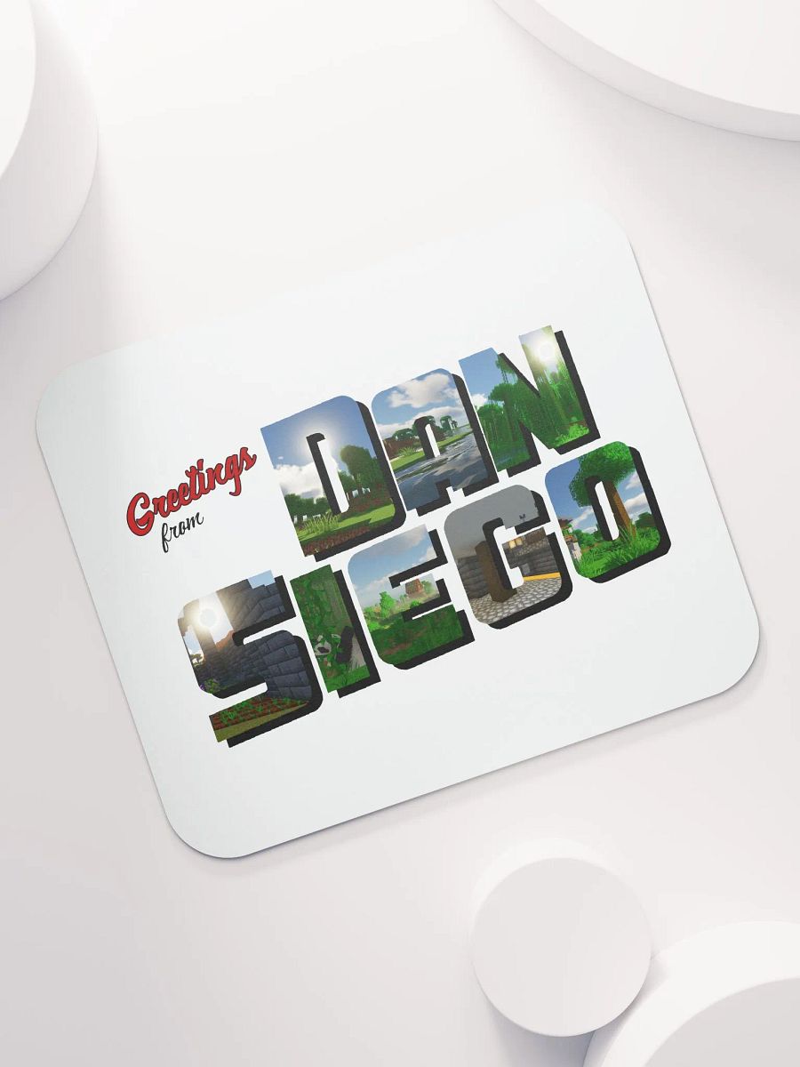 "Greetings from Dan Siego" Mouse Pad product image (5)